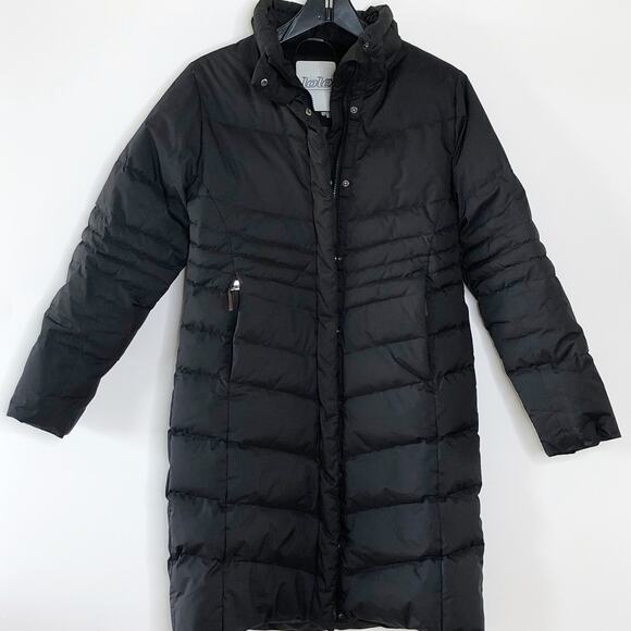 LOLE Puffer Coat 6 Full Zip and Snap Closure Zipper Pockets Down Fill - Picture 1 of 5